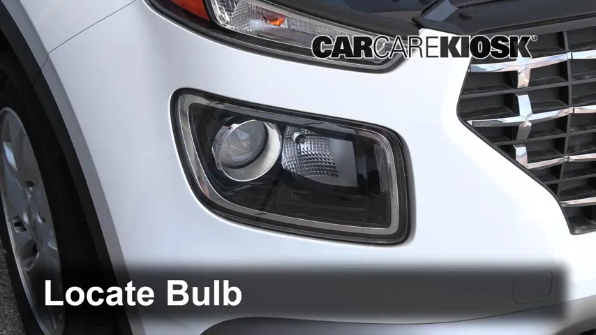2020 Hyundai Venue SEL 1.6L 4 Cyl. Éclairage Feu de jour (remplacer l'ampoule)